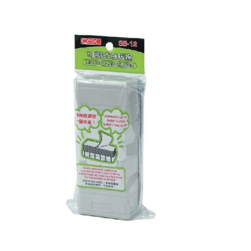 COX 三燕 10層 可撕式 白板擦 板擦 大 不易刮傷板面 13.6x5.5x5cm /個 SB-12｜領券最高折$220
