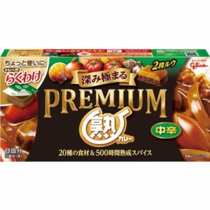 グリコ プレミアム熟カレー中辛１６０ｇ ×10