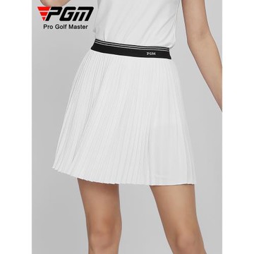 PGM高爾夫裙子夏季速干女裙新運動半身裙彈力腰帶亮鉆百褶裙
