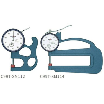 《TECLOCK》厚薄計 指針式 Thickness Gauge, Dial