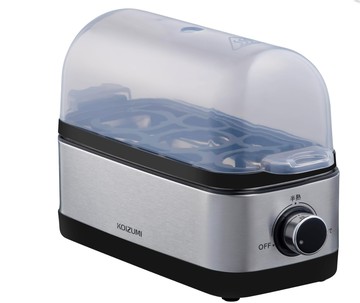 KOIZUMI 小泉成器 KES-0301 迷你 蒸蛋機 蒸蛋器 煮蛋機 3顆蛋 2段模式 水煮蛋 半熟蛋 日本必買代購