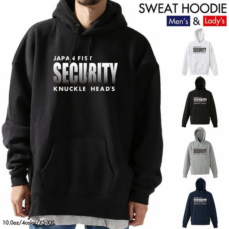 ストリート大人気ブランド パーカー Securty セキュリティー バウンサー クラブ Club パリピ 警備 Hoodie 背中 デザイン ユニセックス 男女共用 通販 Lineポイント最大get Lineショッピング
