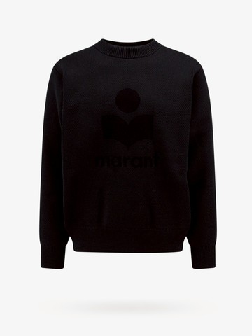 Ribbed cotton blend sweater - ISABEL MARANT - gender_Man