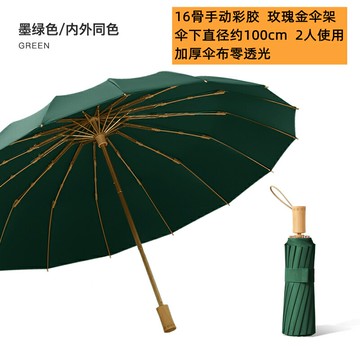 upf50鈦銀太陽傘女防曬防紫外線折疊雨傘復古遮陽傘晴雨兩用手動