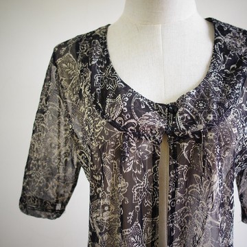 │Slowly│ 日系品牌/花卉/薄外搭 │vintage.復古.文藝.