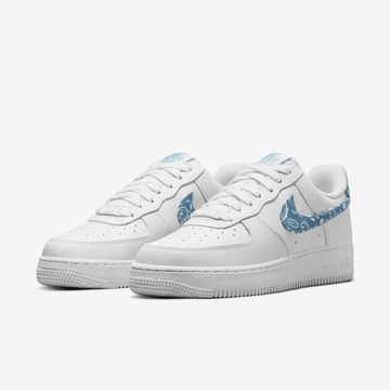 S.G Nike Air Force 1 07 ESS DH4406-100 白藍 變形蟲 Paisley AF1 女鞋