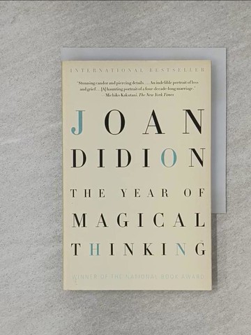 【書寶二手書T1／原文小說_X9R】THE YEAR OF MAGICAL THINKING_Joan Didion