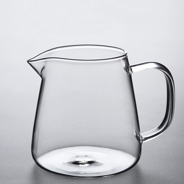 日式玻璃公道杯套裝帶茶漏一體加厚耐熱茶具配件分茶器過濾茶道