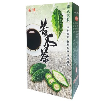 展瑄 苦瓜茶複合茶包 清香甘甜 四季飲品  2.5g  30包  1盒