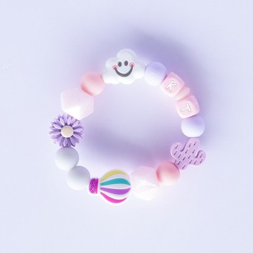 客製化 kt 白雲 仙人掌 熱氣球 雛菊 咬咬練