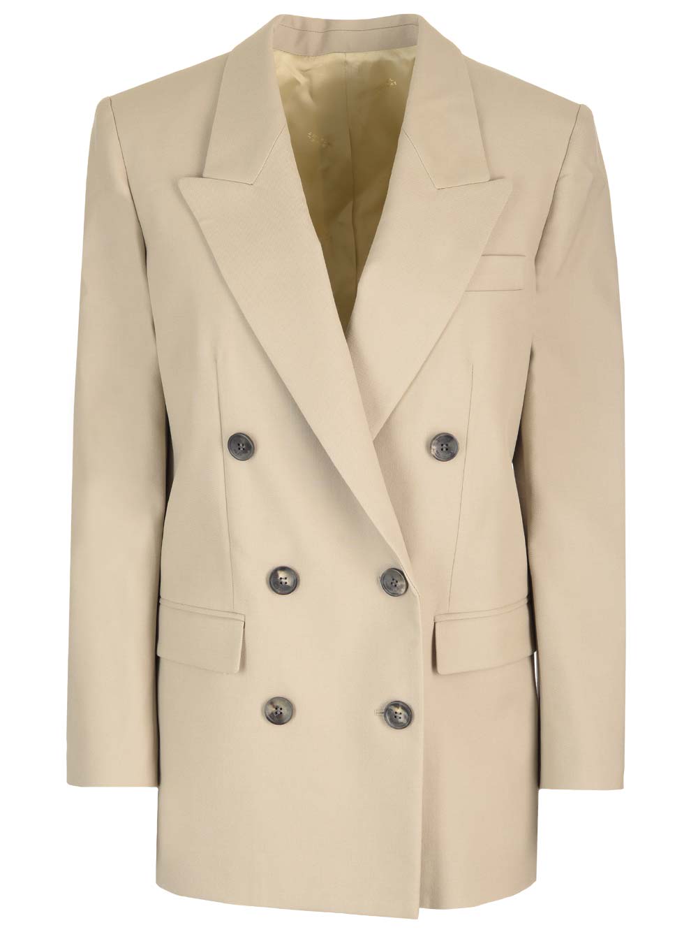 Isabel Marant Beige nevimea Double-breasted Jacket