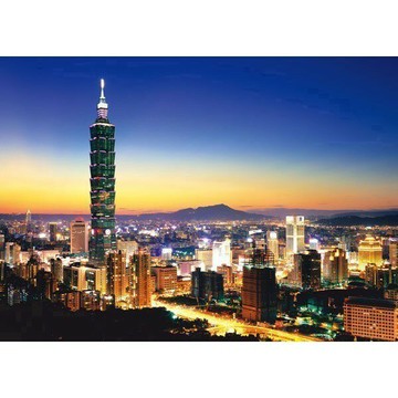 【拼圖貓】HC - 寶島風情系列-台北 傾城之戀 台灣製 520片夜光拼圖 520-005P