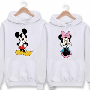 ミッキー パーカー Disney ペアルック カップル トレーナー スウェット ディズニー パーカー フード付き 厚手 薄手 男女兼用 お揃い トッ 通販 Lineポイント最大1 0 Get Lineショッピング