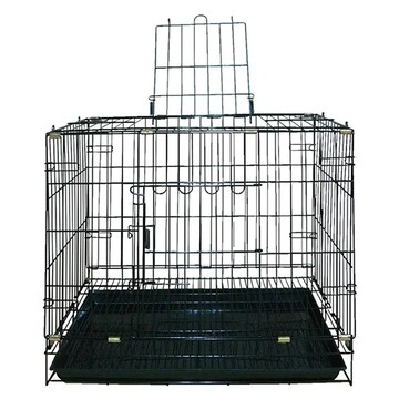 LUCKY HOME 2尺粉體靜電烤漆雙門狗籠  C107  60 x 43 x 53cm  1個