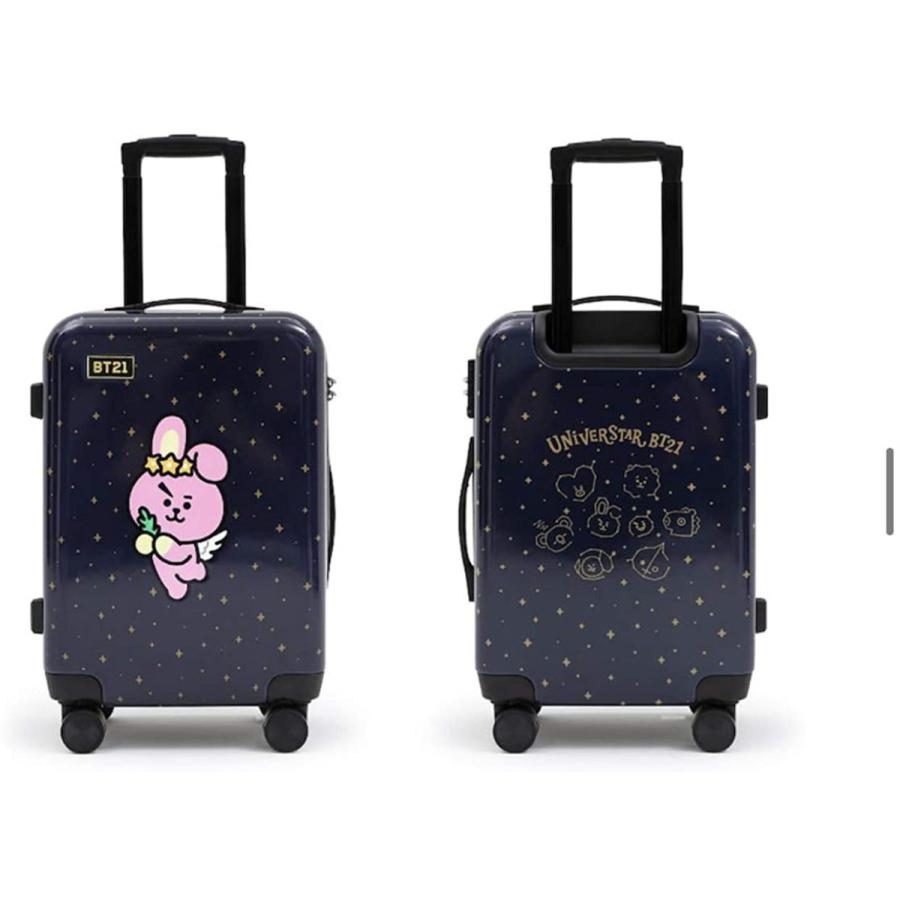 BTS 防弾少年団 BT21 x LINE FRIENDS 公式 UNIVERSTAR COOKY(20インチ) 旅行用バッグ スーツケース キャリーケース  トラベルバッグ ハードポーチ付き | LINEショッピング