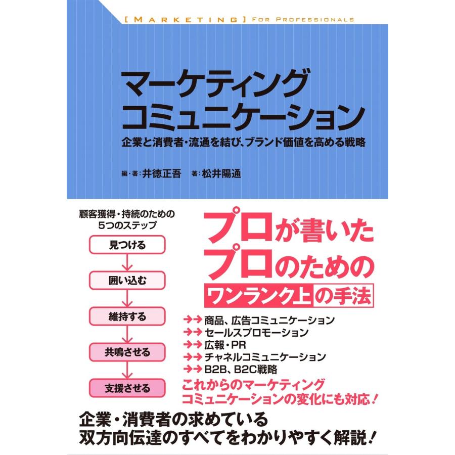 マーケティングコミュニケーション 電子書籍版   編著:井徳正吾 著:松井陽通