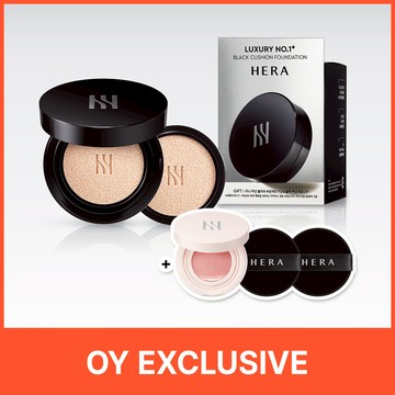 HERA Black Cushion Foundation Set (15g+Refill 15g) (9 Shades)