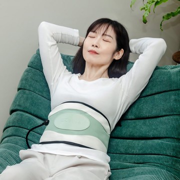 【仿真按摩手法】氣囊熱敷腰部按摩器 | 台灣3ZeBra 呼呼腰