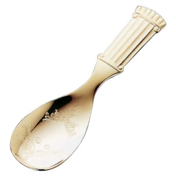 SALUS 佐藤金屬 雅典風茶葉匙  金色  1支