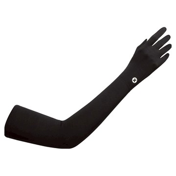 OCEANSUNFISH 夏 長款 冰絲/冰袖/透氣/護臂 防紫外線/防曬袖套 戶外/騎行/運動  黑色  1套  52cm