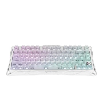GravaStar Mercury K1 Lite 異星機械鍵盤水晶極光