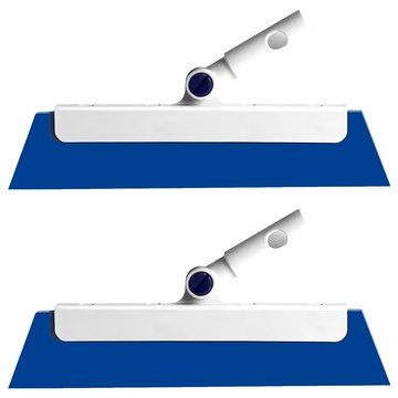 奇麗屋 兩用魔術掃小替換棉 優力膠 COPP塑鋼材質 台灣製造  14.5 x 24.4 x 1cm  2個