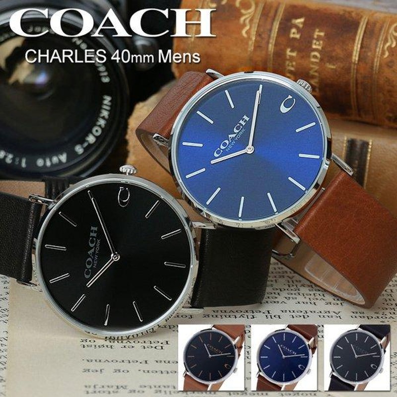 恋人 旦那 様へのプレゼントに コーチ 時計 メンズ COACH 腕時計 