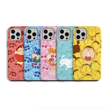 韓國蠟筆小新流行野原新之助卡通可愛阿呆小白適用蘋果16pro保護殼小新超人iPhone15proMax雙層防摔14手機殼