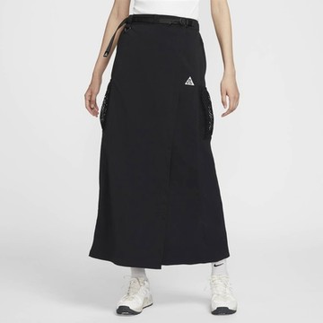 NIKE 耐吉 女長裙-黑色 AS W ACG UV SNOWGRASS SKIRT-FV7322010