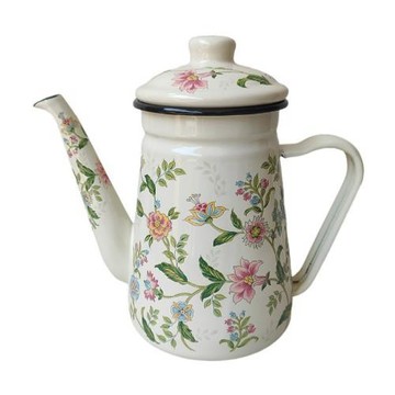 搪瓷壺燒水壺手沖咖啡壺油壺茶壺廚房煮開水泡茶壺泡功夫茶電磁爐