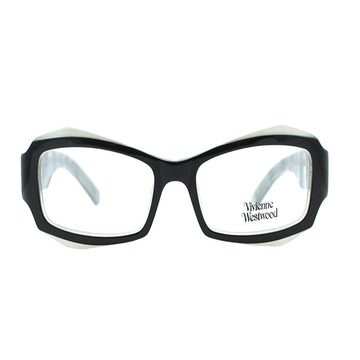 【Vivienne Westwood】光學鏡框造型款英倫風-黑白-VW16003