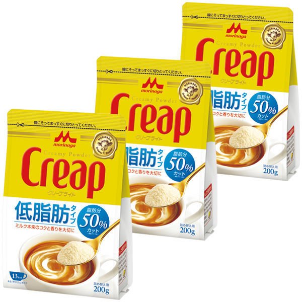 森永乳業森永乳業 クリープライト袋　1セット（200g×3袋）