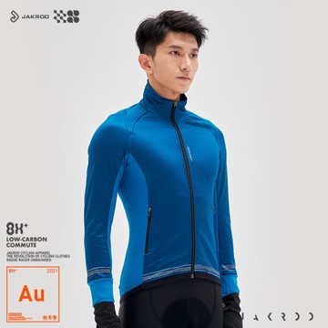 捷酷 光逝男女防風保暖夾克 騎行上衣自行車公路車秋冬防風衣