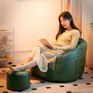 APP下單享點數9% 懶人沙發可躺可睡陽臺懶人躺椅榻榻米單人座椅臥室小沙發豆袋