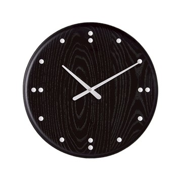 FJ Clock Finn Juhl 時鐘（黑梣木、35 公分）