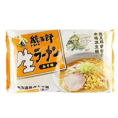 熊五郎 熊五郎生ラーメン 味噌 (110g×2)×6袋