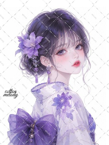 原創貼紙 no.9518 人物貼紙 原創貼紙 人物貼紙 女孩貼紙 原創人物貼紙