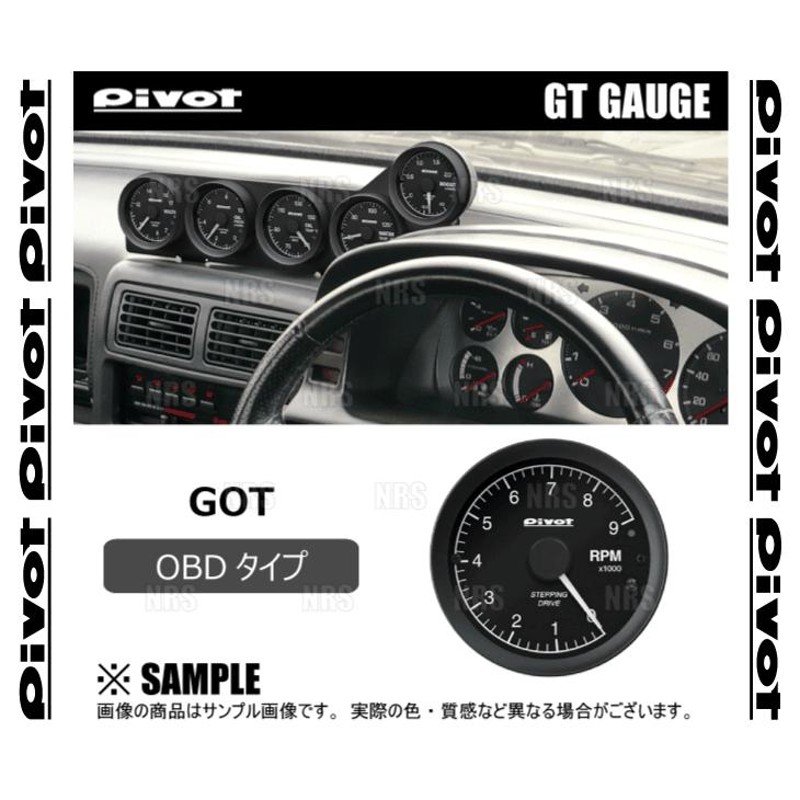 PIVOT ピボット GTゲージ60 (φ60 OBD タコメーター) フォレスター SJ5 SJG SKE FB20 FA20 H24 11〜  (GOT 最終値下げ - 計器類、電子パーツ