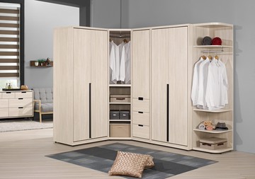 【歐風別館】昆提斯8.4尺組合衣櫃【基隆至台中免運費】