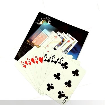 驗眼撲克 撲克牌組 視力魔術 魔術道具【TW.Magic】