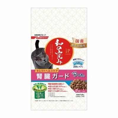 日清ペットフード JP和の究み 腎臓ガード かつお味 (200g×7) 1.4kg{644846}