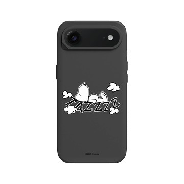 iPhone Air SolidX 黑 - 史努比 Snoopy - 雲朵上睡覺
