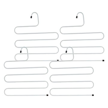 c019s型圍巾收納架 260g  白  4個