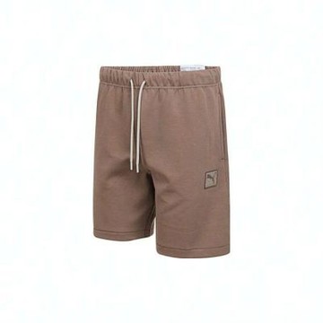 PUMA 流行系列PRM ESS Badge 8吋短褲(M) 男 短褲 63487079