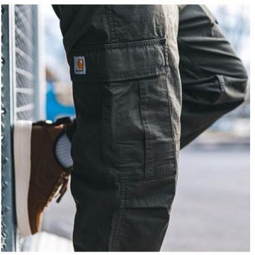 AirRoom 2025AW Carhartt WIP Aviation Pant 軍裝 工裝 綁帶 L30 長褲 軍綠