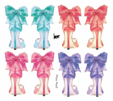 Lovely Hill mini - 紙質 / 白色印刷PET (藍獅子) (suyeon)