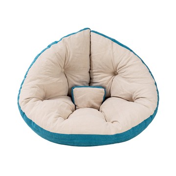 樂嫚妮 寄居蟹懶人椅/腰部支撐/耍廢用/宅在家標配-加大款-(3色)藍米