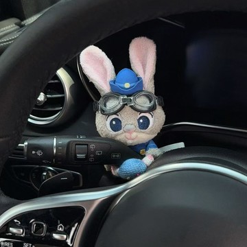 卡通瘋狂動物城尼克朱迪汽車懷擋 汽車裝飾品 雨刷轉向燈裝飾飾品 車用裝飾好物 車載擺件 卡通公仔擺件 顯示屏裝飾擺件
