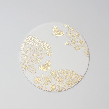 餐具 杯墊 花曆 3入