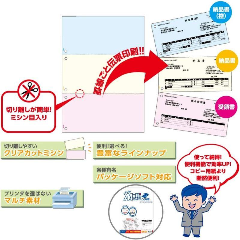 ヒサゴ 帳票 マルチプリンタ A4 白紙 EIAJ対応 100枚 BP2066